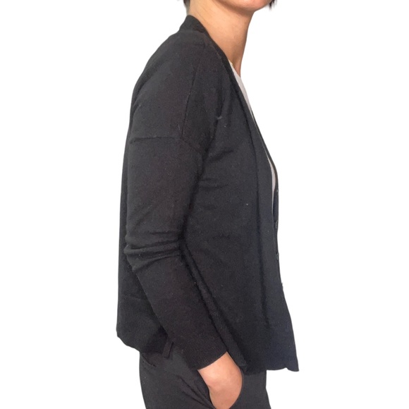 Max Studio Black Wool Blend Cardigan - Picture 3 of 5
